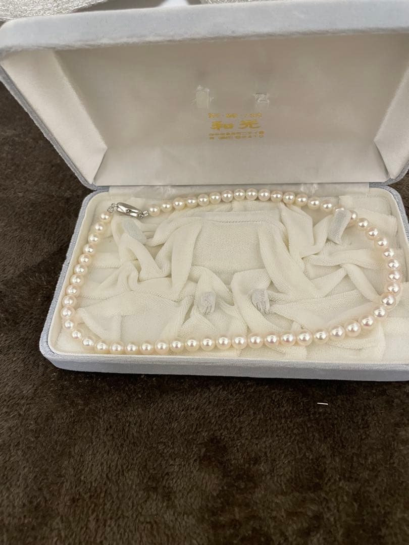 亀*亀様 和光 WAKO ネックレス 本真珠 パール