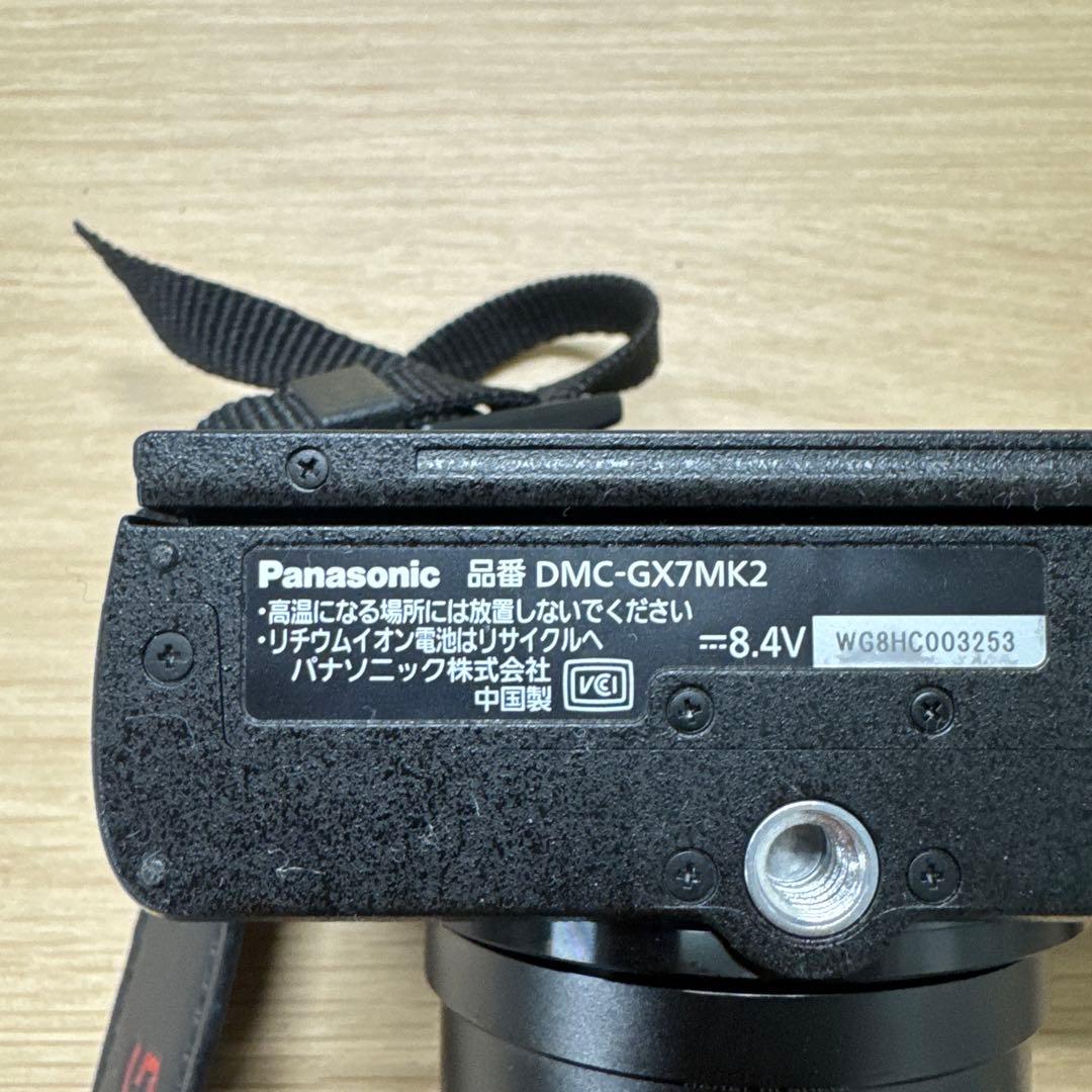 LUMIX ミラーレス一眼 DMC-GX7MK2 レンズ42.5mm/F1.7