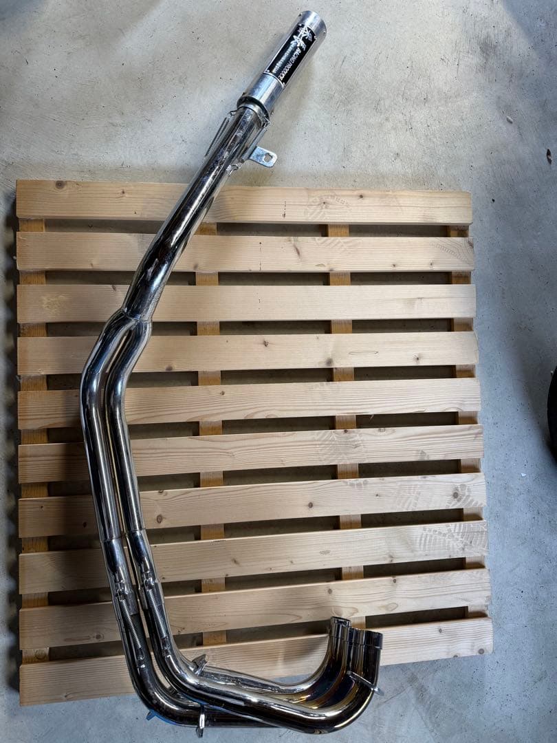 チョコボールメッキマフラーNC39/CB400 50.8π 4-2-1