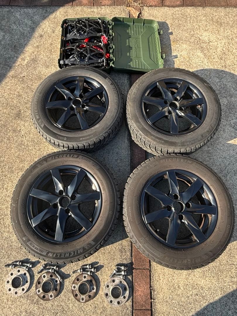 シトロエンカクタス ホイール スタッドレス チェーンセット シトロエンプジョー他