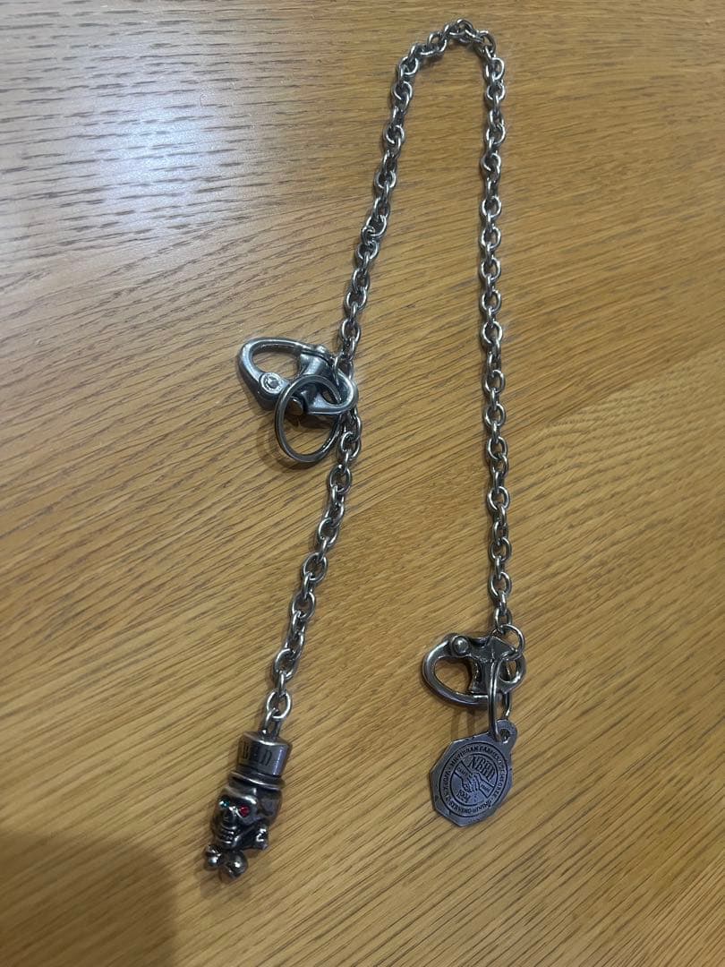 NEIGHBORHOOD スカル　ウォレットチェーン　 tenderloin