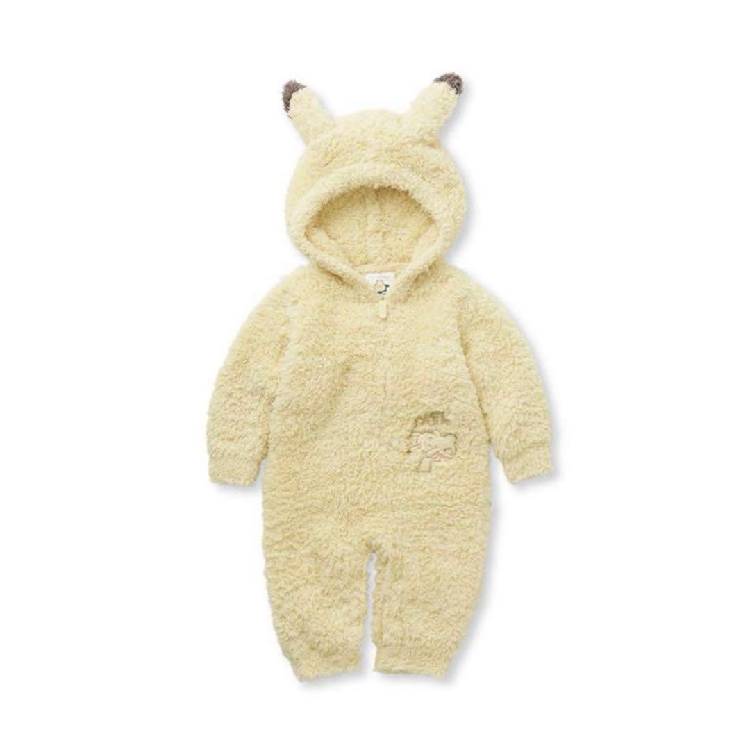 ジェラピケ ベビー ピカチュウ ロンパース80サイズ