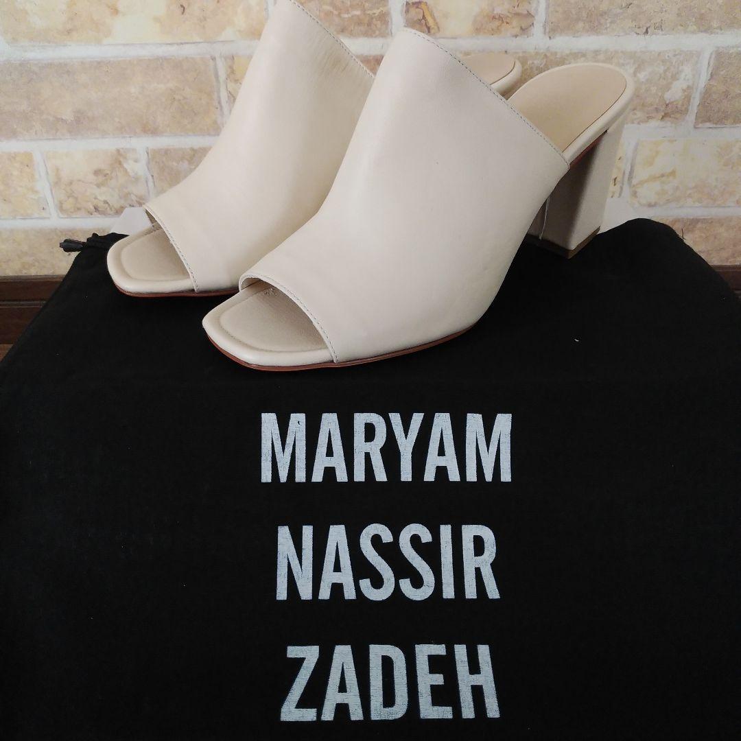 【MARYAM NASSIR ZADEH マリアムナッシアーザデー ミュール】