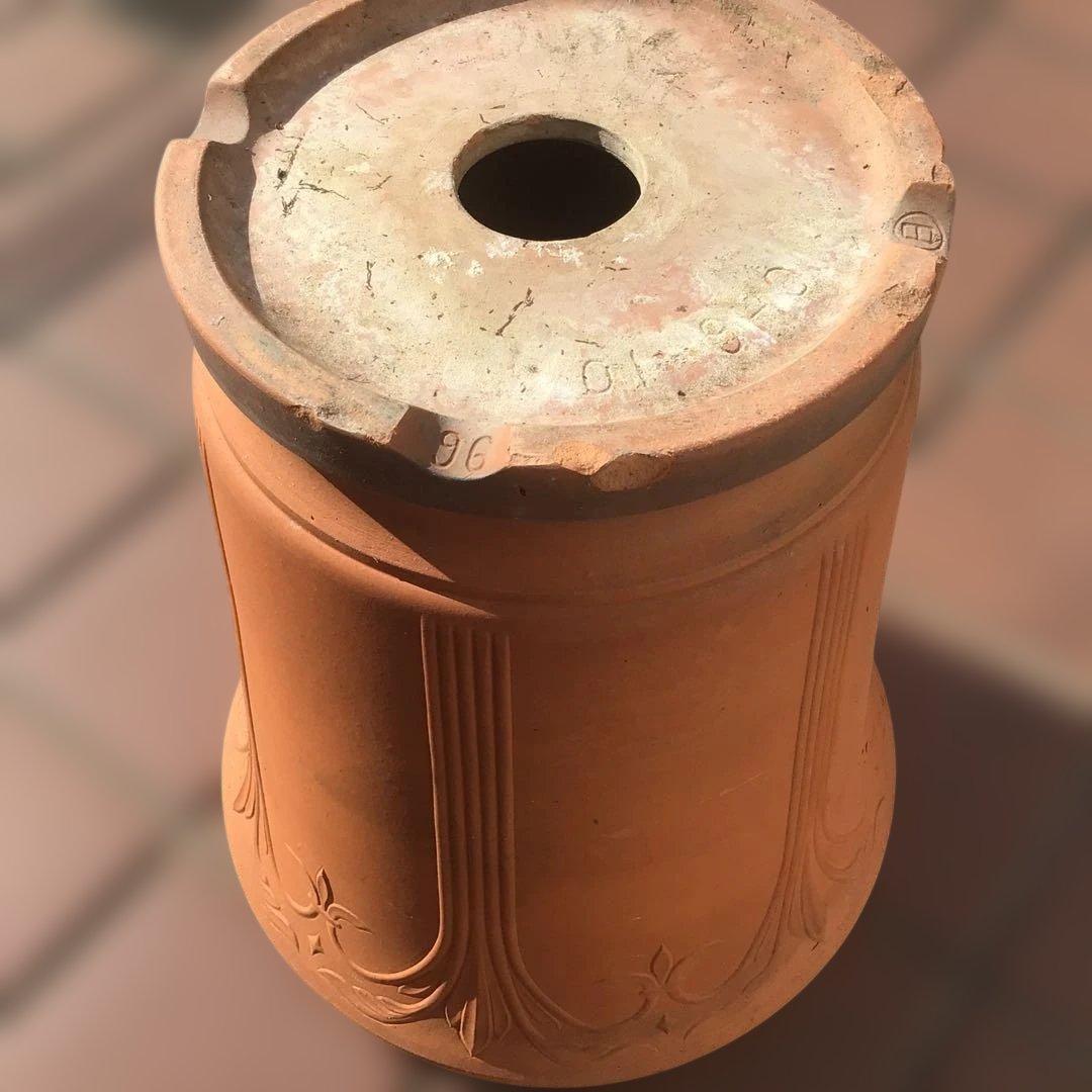 植木鉢　テラコッタ 素焼き　円形　ガーデニング 観葉植物 多肉植物　❷セット