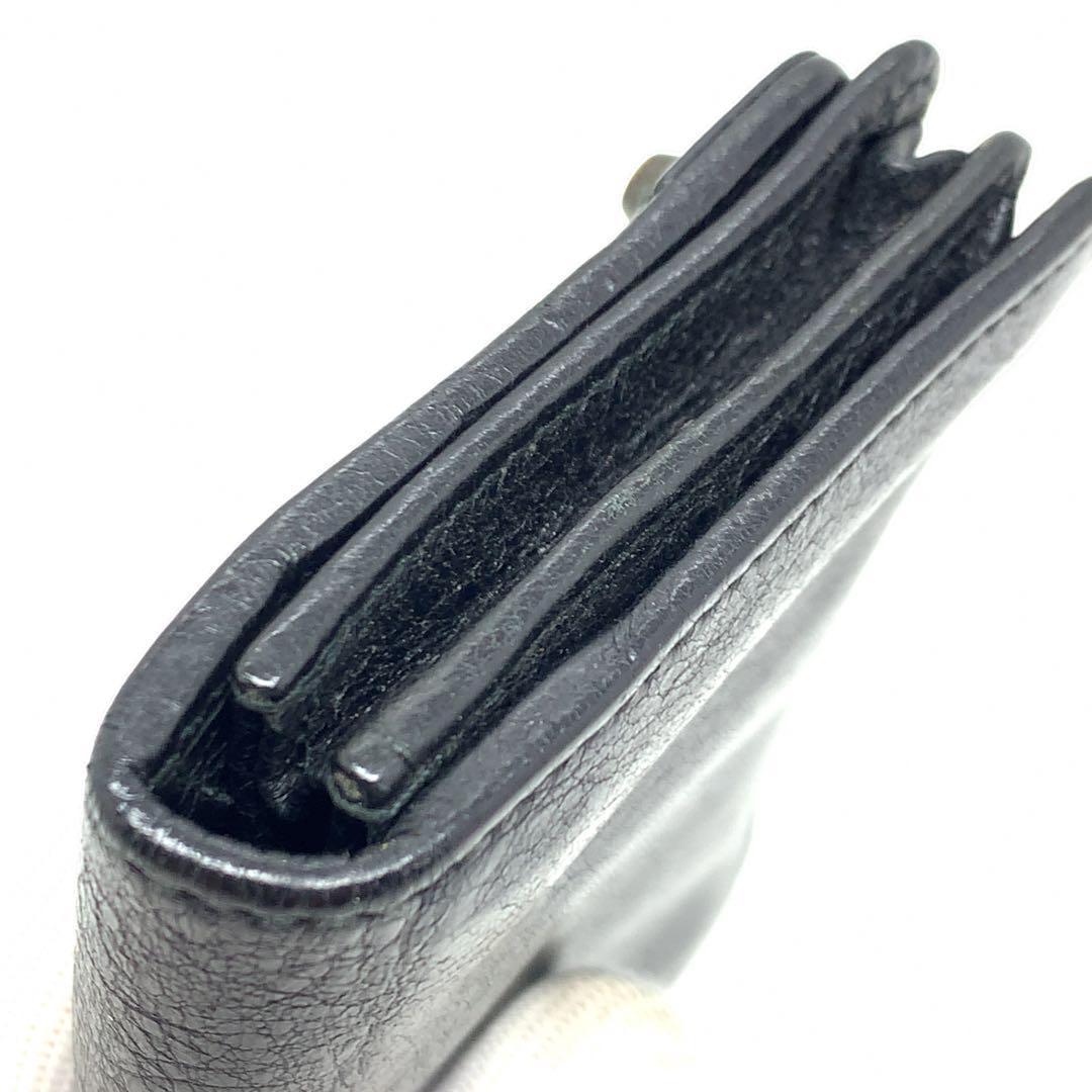 BALENCIAGA ネオクラシック レザー カードケース 100110