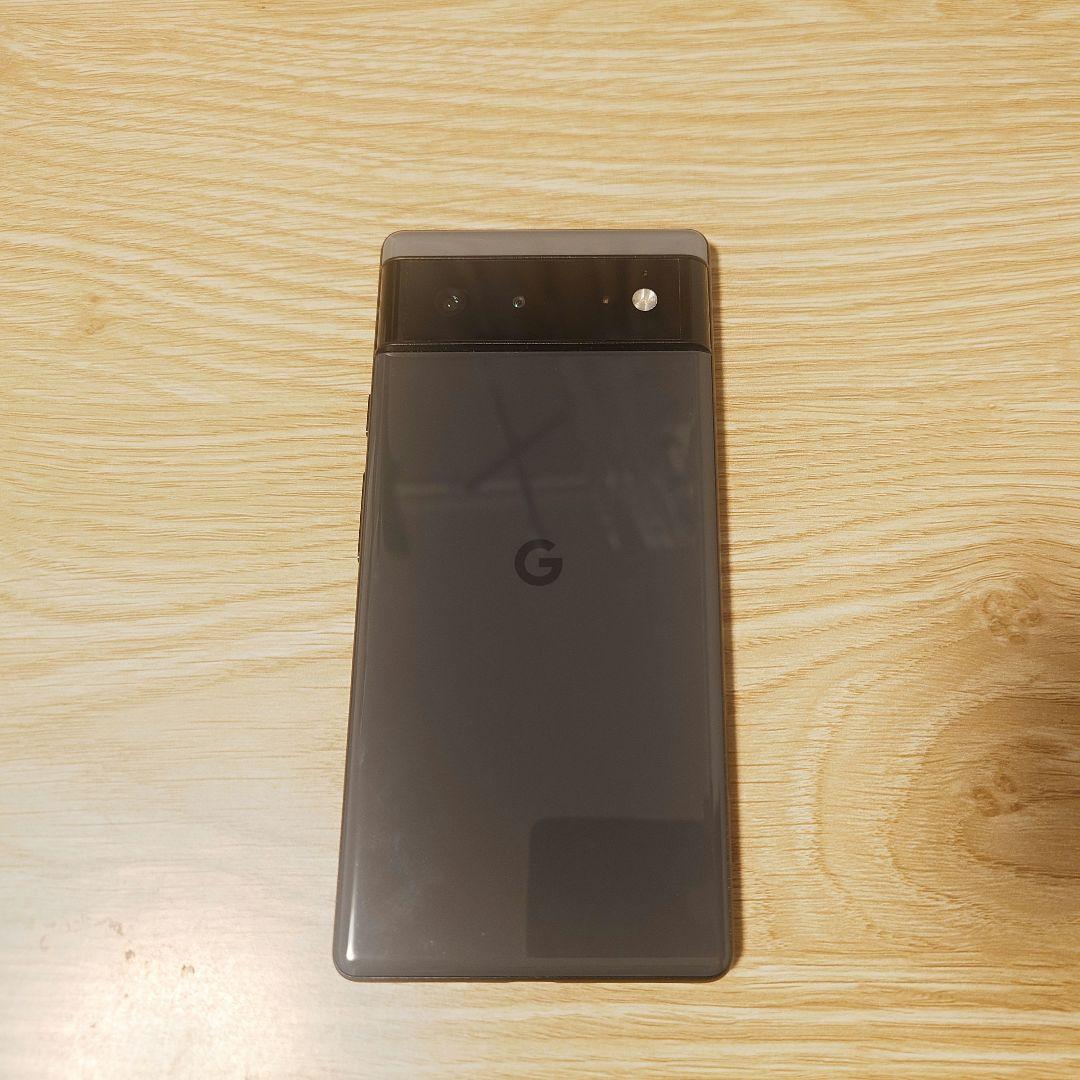 画面割れ　Google Pixel 6 128GB 　ストーミーブラック