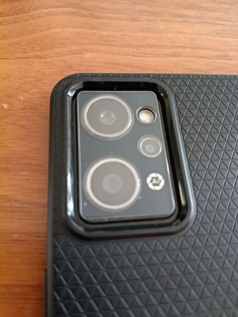 【マイク難あり、ケース、液晶カバー付き】OPPO RENO 9A　ナイトブラック