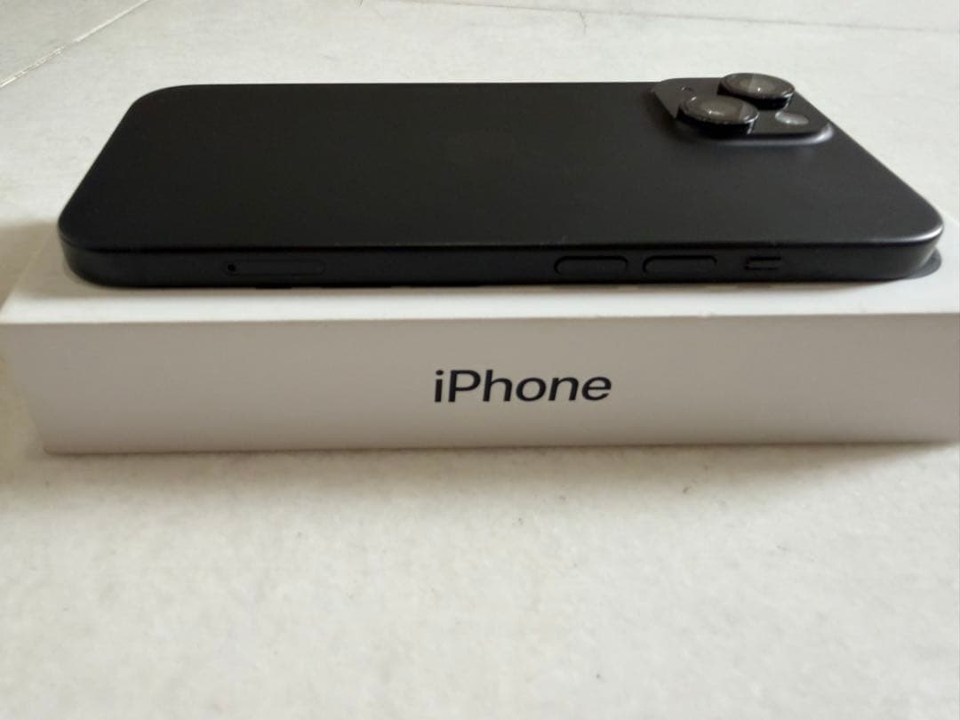 iPhone 15ブラック 箱付き （コード無し）