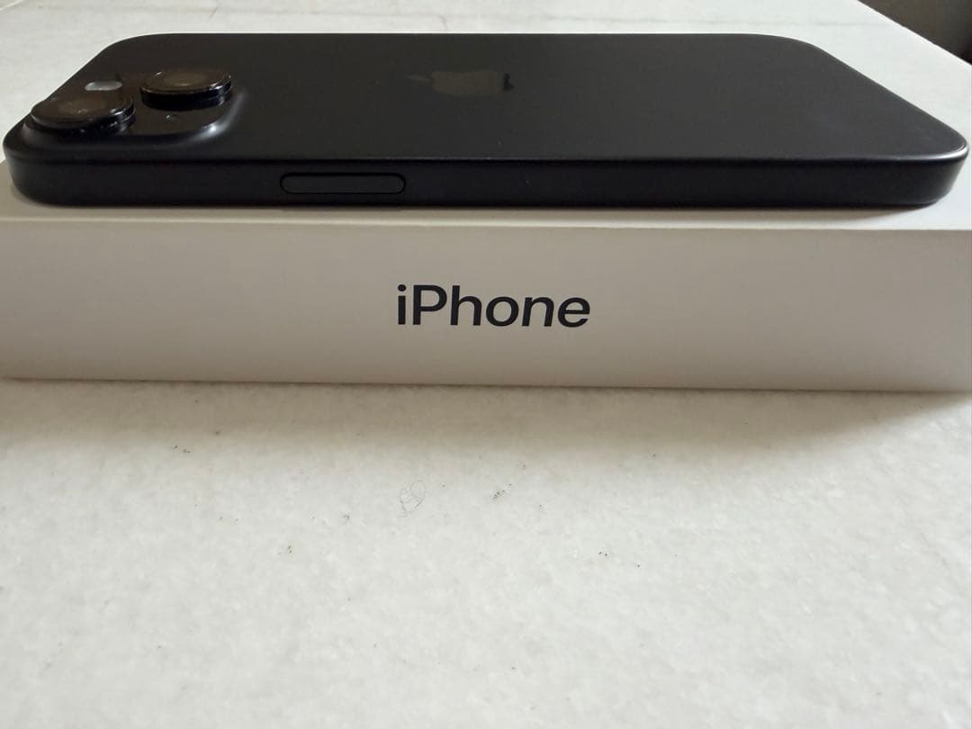 iPhone 15ブラック 箱付き （コード無し）