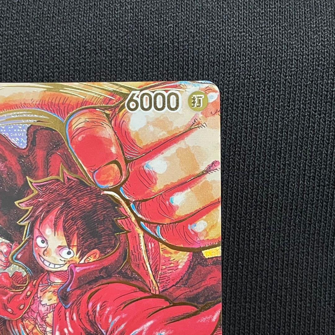 【美品】モンキー・D・ルフィ サイン 尾田栄一郎 新時代の主役 ST01-12