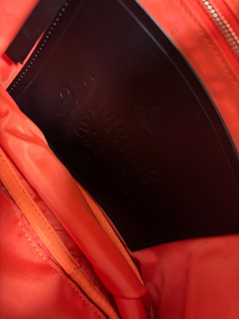 Vivienne Westwood ボディバッグ ネイビーキルティング