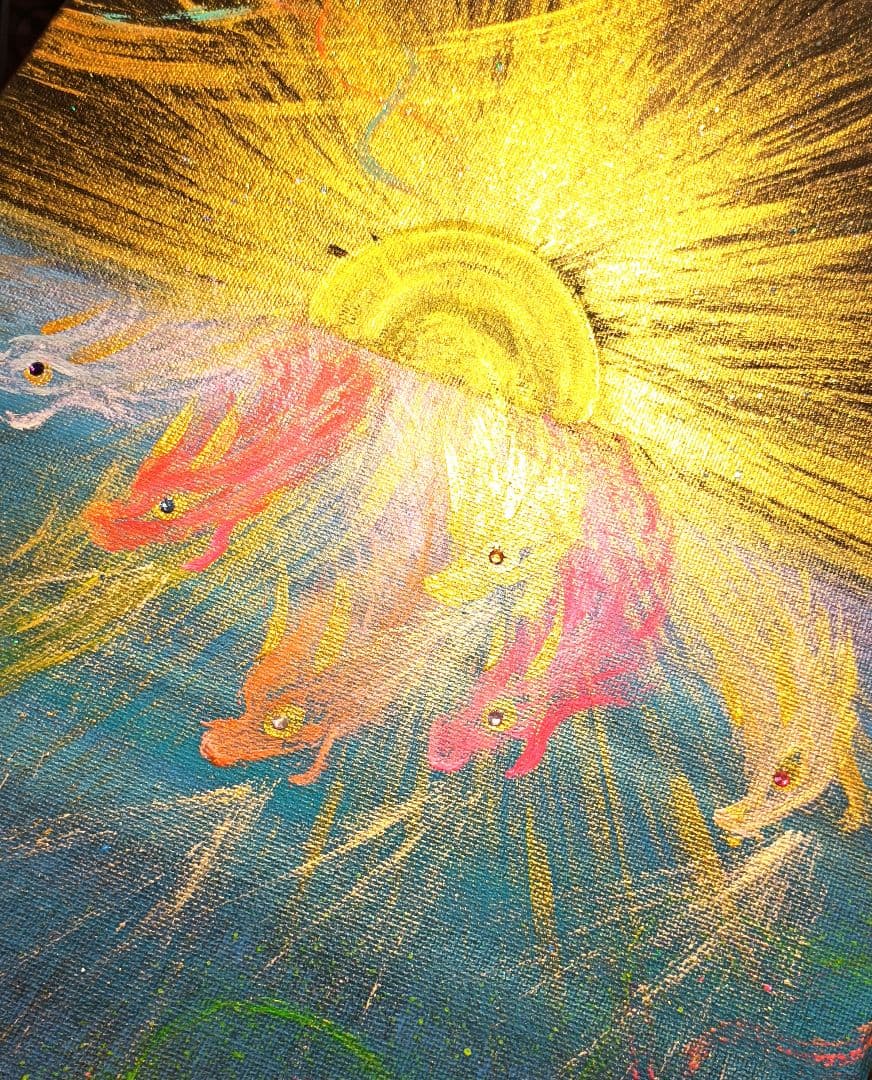 開運絵画　❀龍使いとなる❀龍様からのサポート