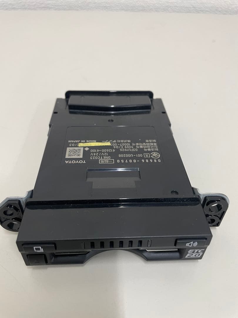 トヨタ純正ビルトインETC◇08686-00750◇ETC2.0 普通車外し