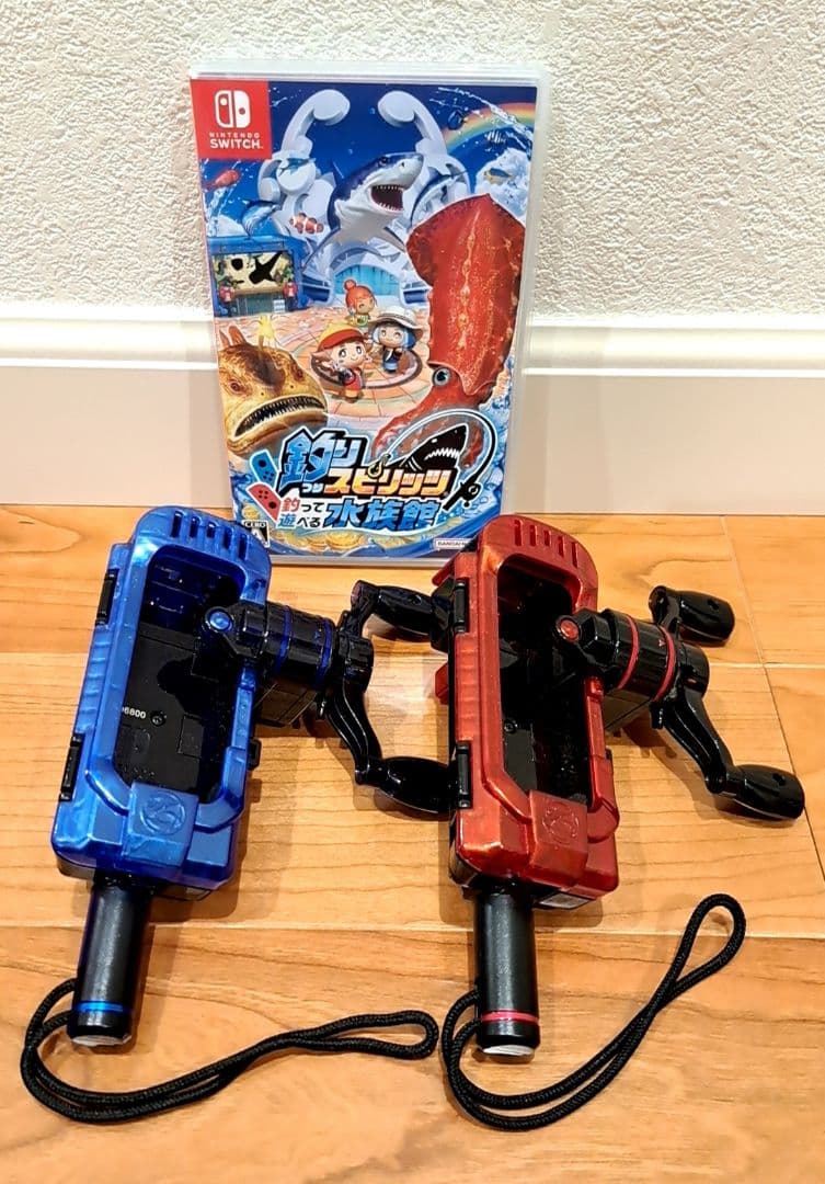 Switch ソフト 釣りスピリッツ 釣って遊べる水族館 サオコン ２個セット