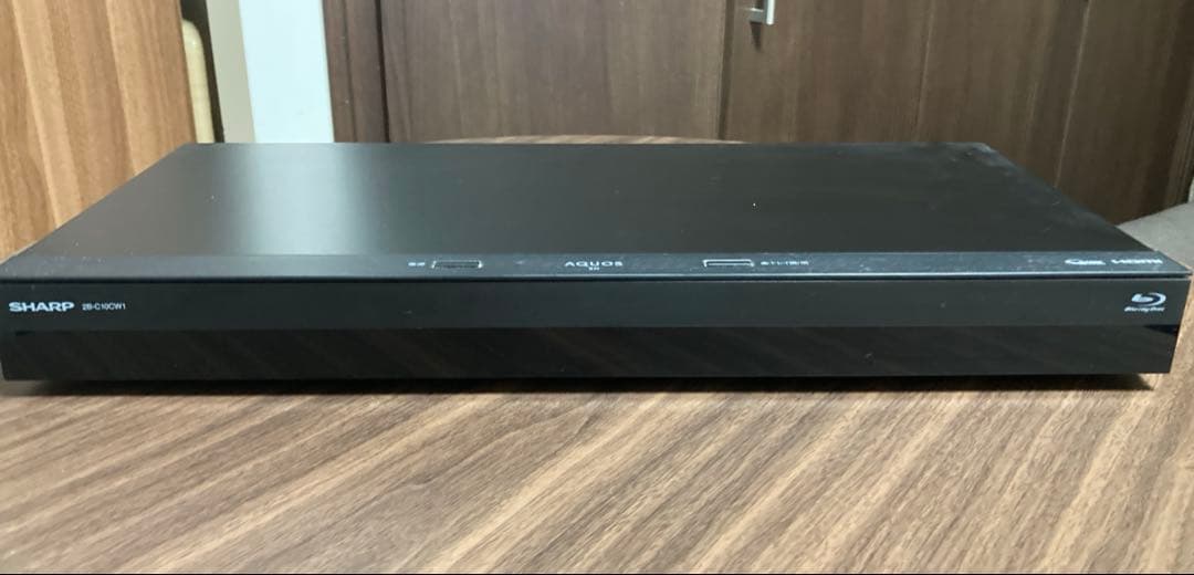 ブルーレイレコーダー スリム ブラック シャープ2B-C10CW1中古［値下可］
