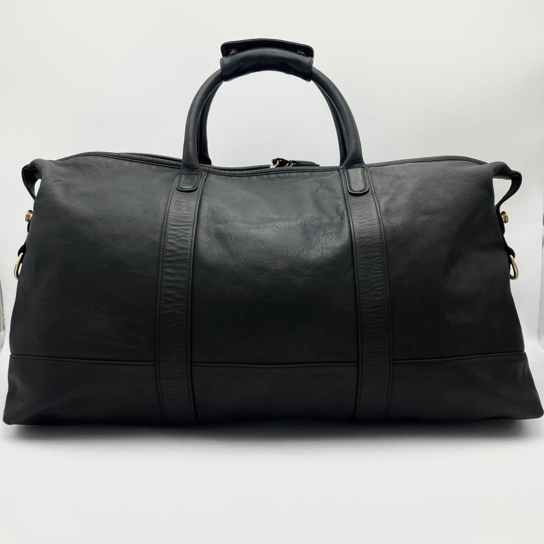 オールドコーチ ボストンバッグ 2way vintage レザー 旅行 大容量