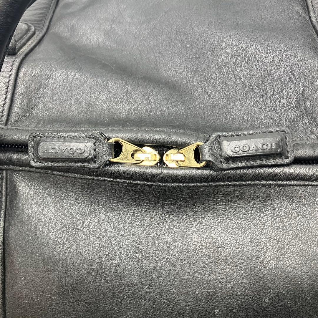 オールドコーチ ボストンバッグ 2way vintage レザー 旅行 大容量