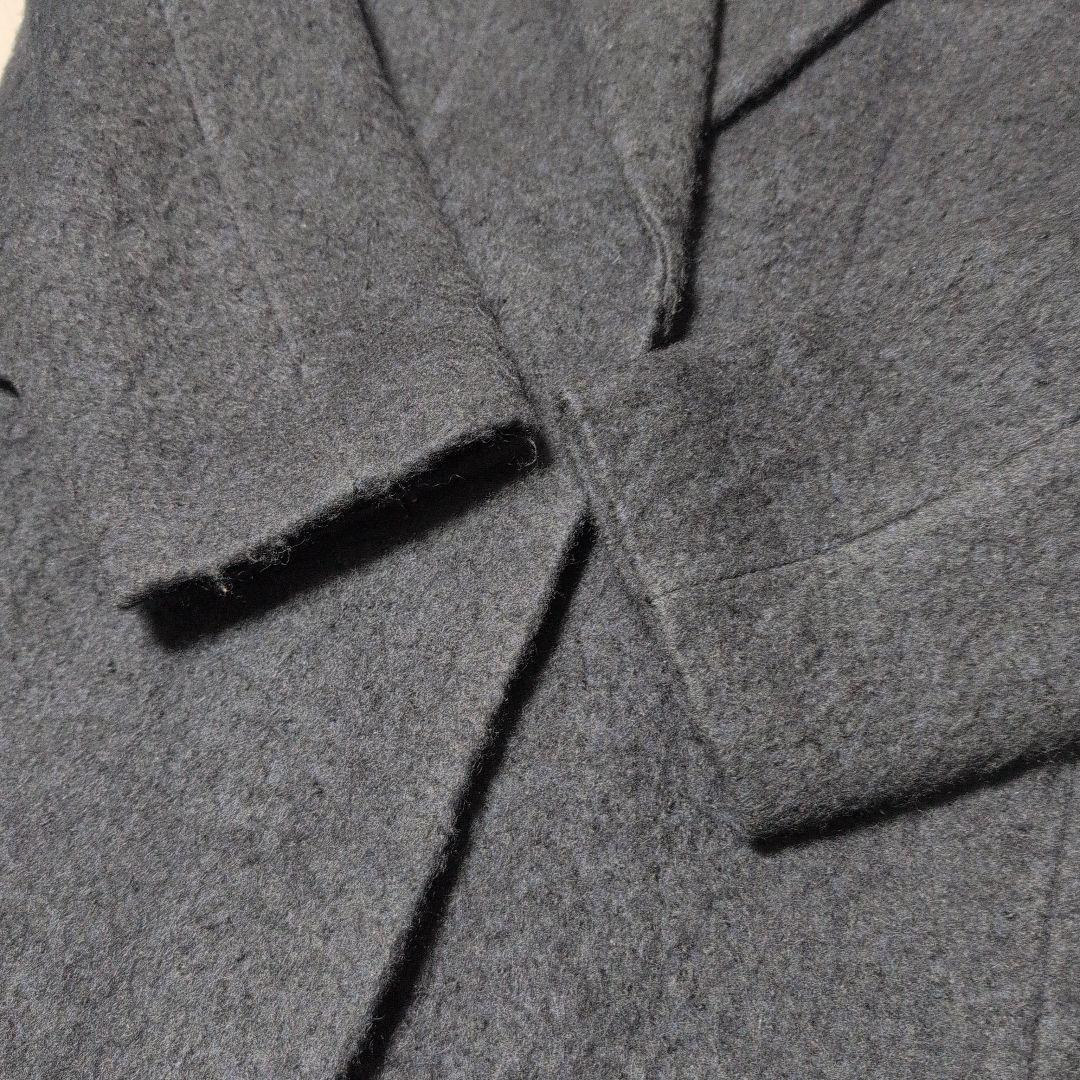 ビューティーアンドユース　ウール×モヘヤブレンド シャギー ビッグ ジャケット