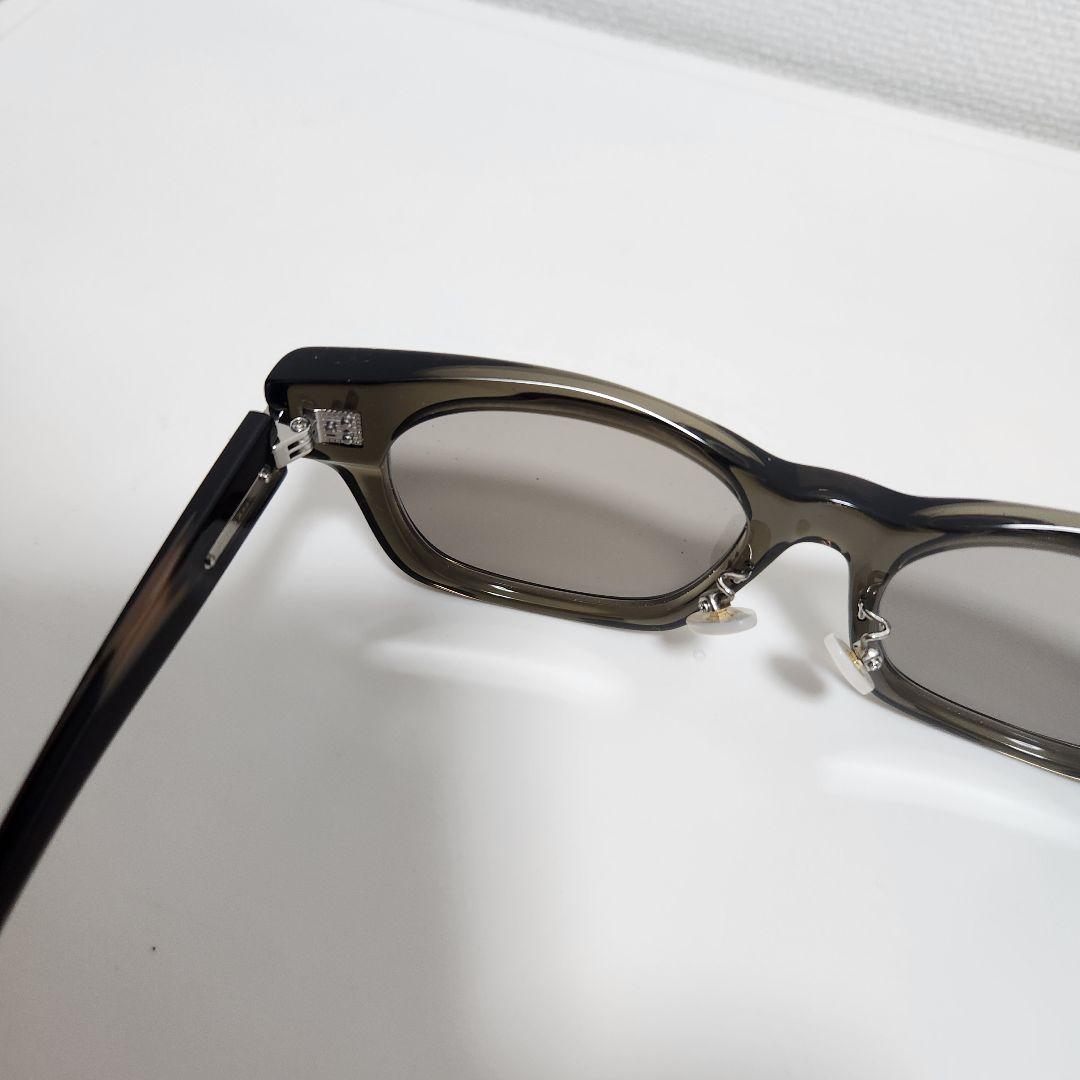 【美品】ユナイテッドアローズ×Zoffコラボ サングラス　黒緑ケース&クロス付