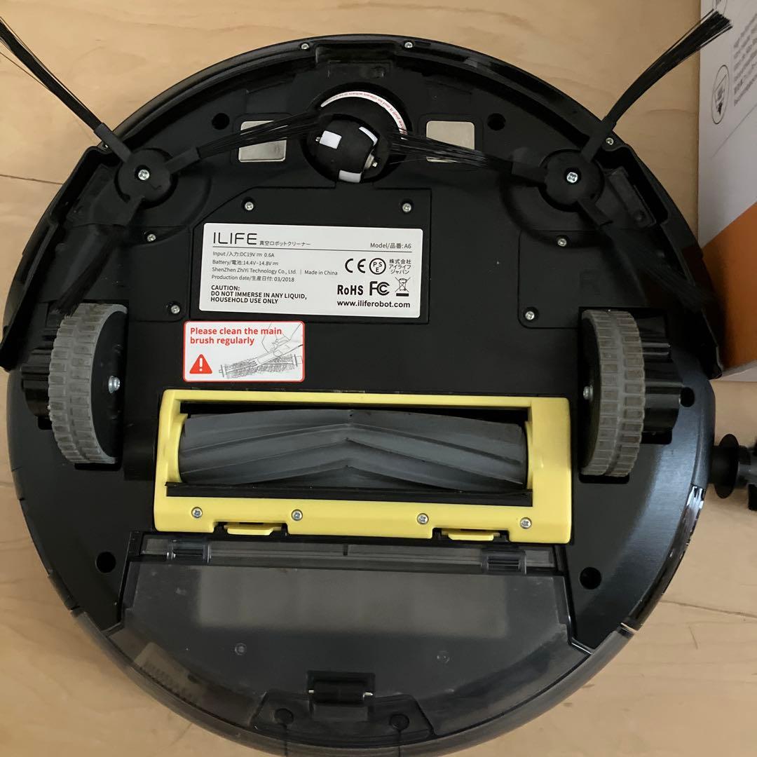 ILIFE ロボット掃除機A6ブラック