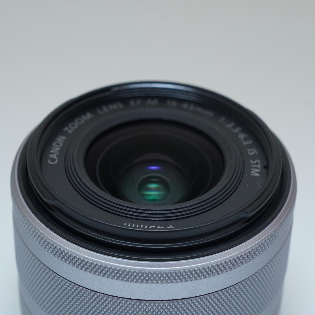 スマホ転送機能付♪キヤノン EOS Kiss M2 ホワイト