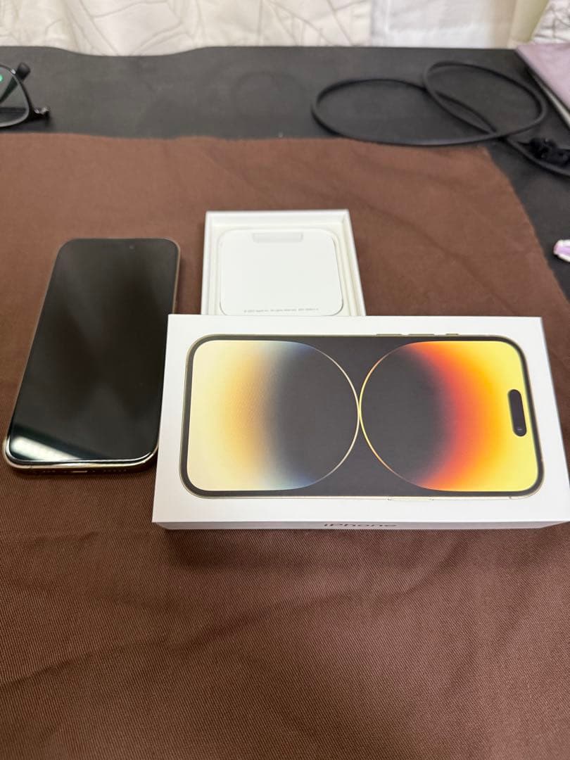 Apple iPhone 14 Pro ゴールド 本体(箱付き)