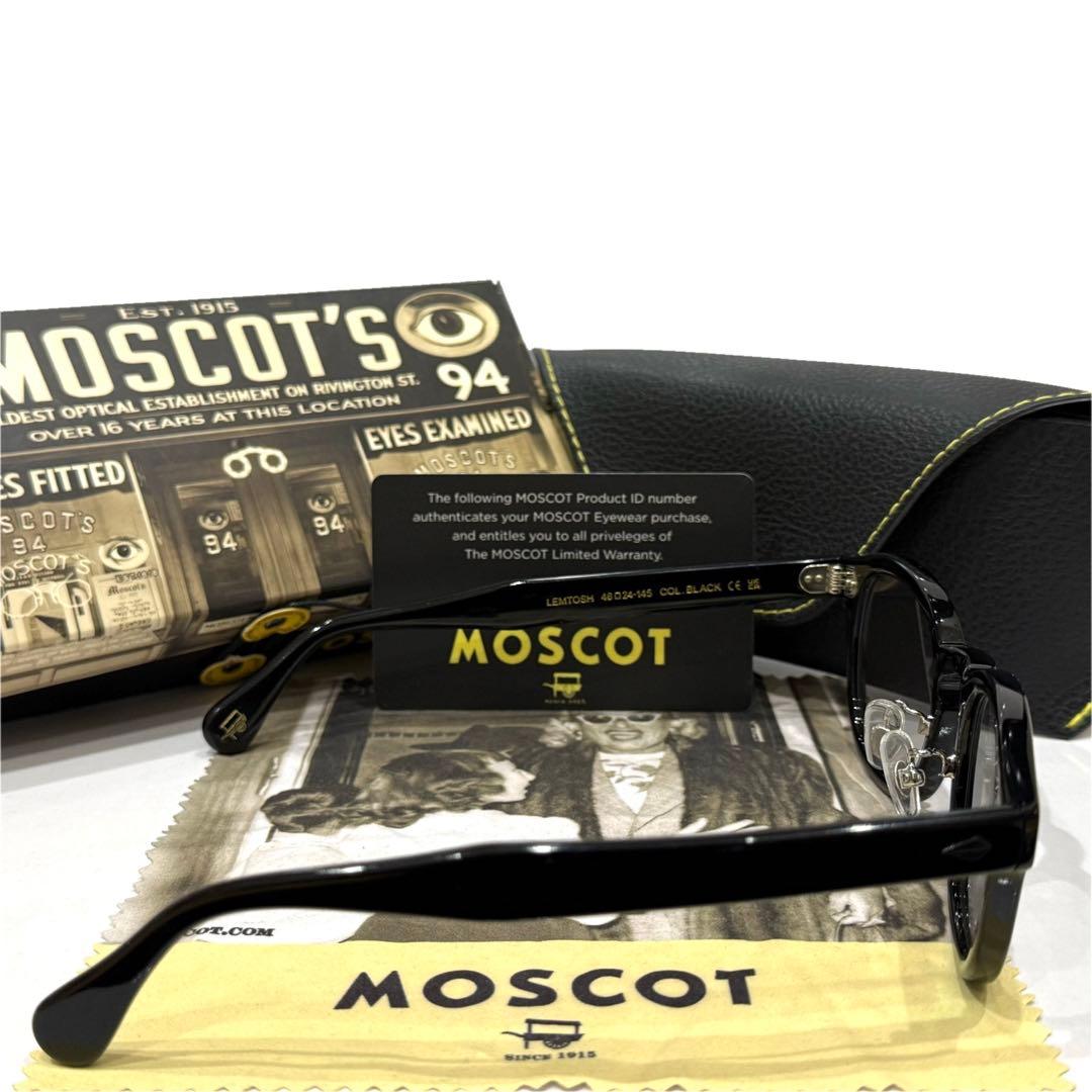 【極美品】日本限定 モスコット レムトッシュ 46 ライトグレーブラウンレンズ