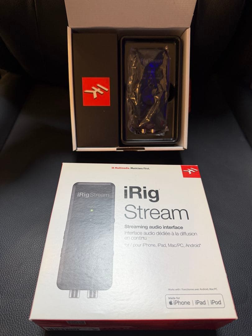 【美品】IK MULTIMEDIA iRig Stream