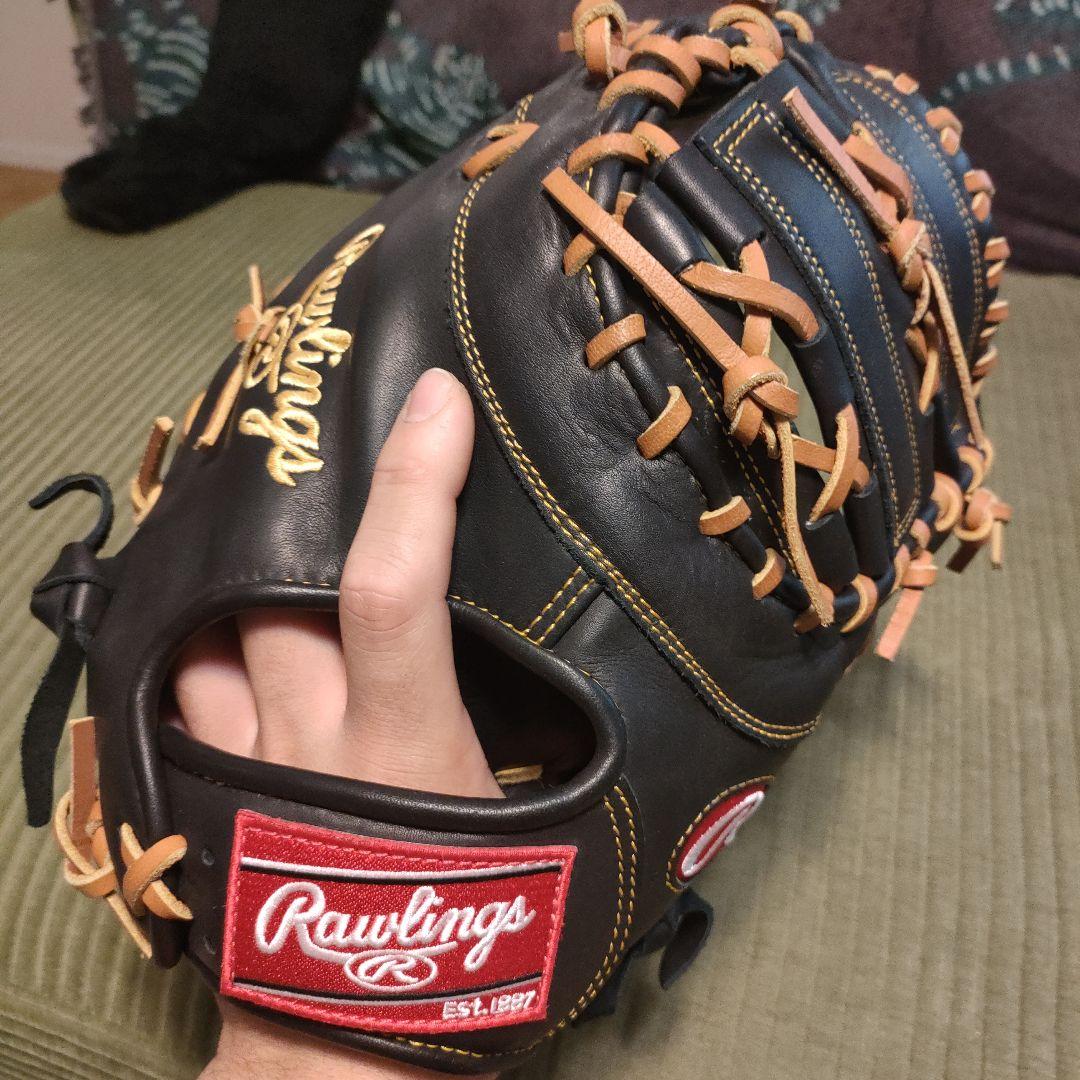 Rawlings 軟式グローブ 右投げ用 黒