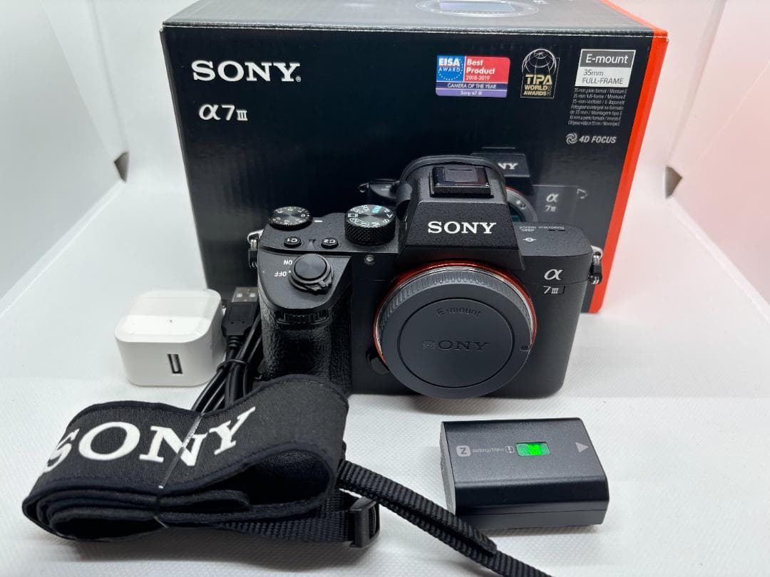 【ショット数20,797枚】SONY α7 III ボディ