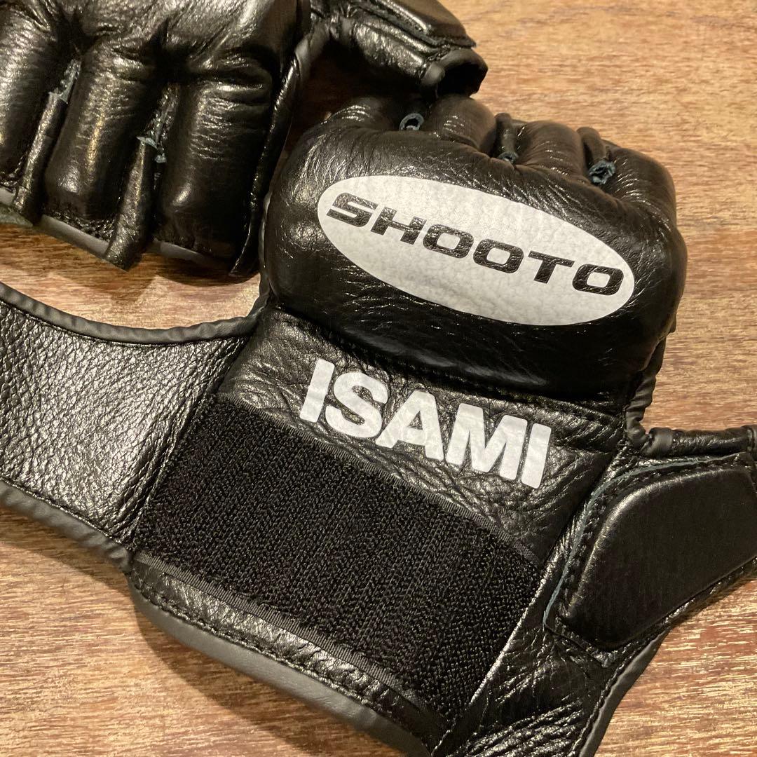 極美品！ISAMI イサミ SHOOTO 修斗 オープンフィンガー パウンド