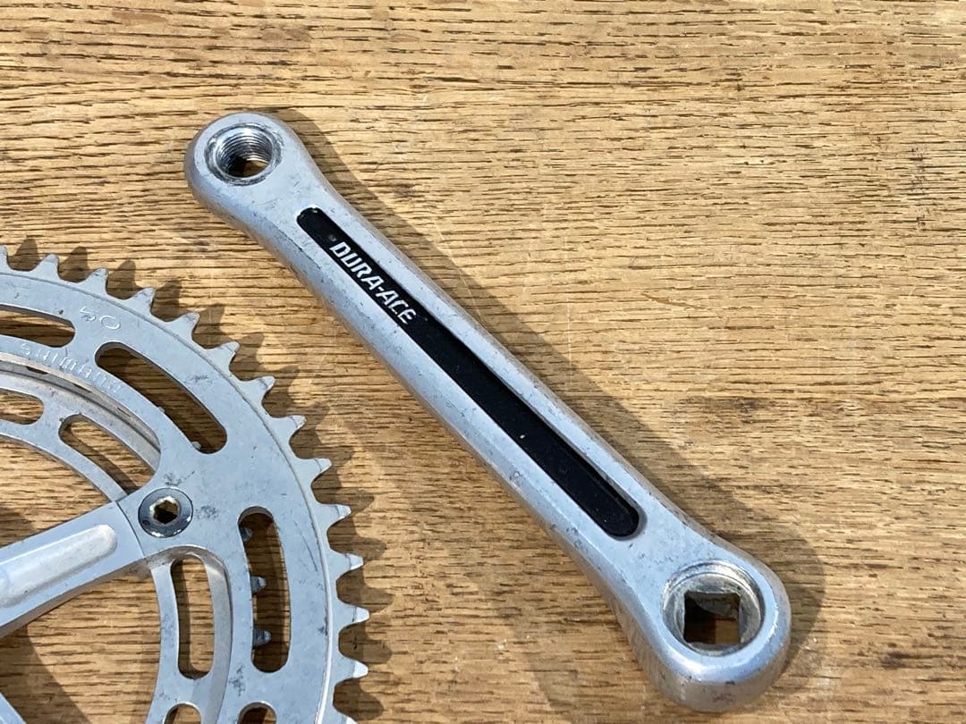 ビンテージ デュラエース DURA-ACE ダブル 50t 39t 165 オー
