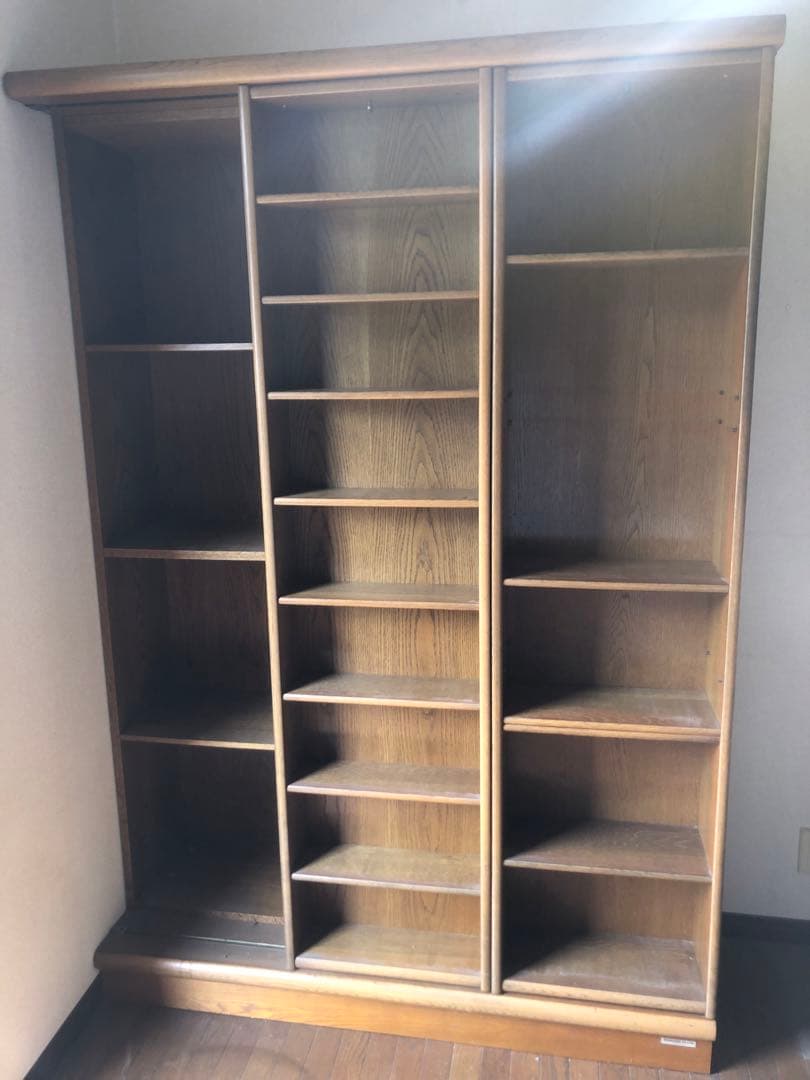 【さなさま専用】書院　スライド書棚　本棚　スライド