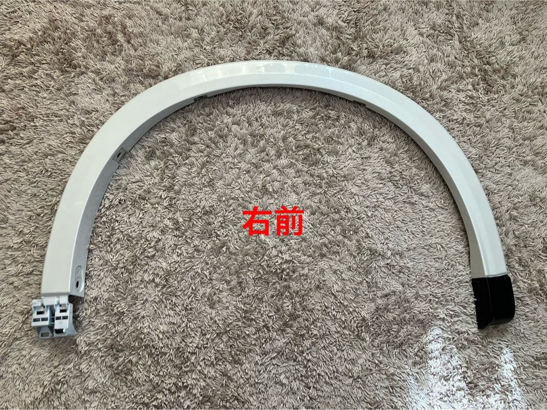 マツダ CX-8 純正フェンダー ボディ同色塗装 スノーフレークホワイトパール