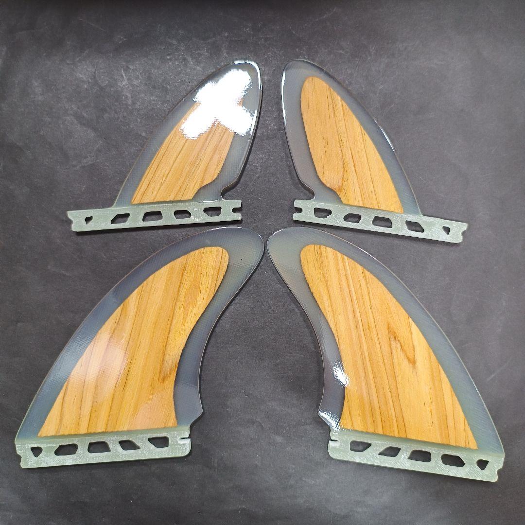 ウッドコア　フューチャーフィン対応　クワッドフィン