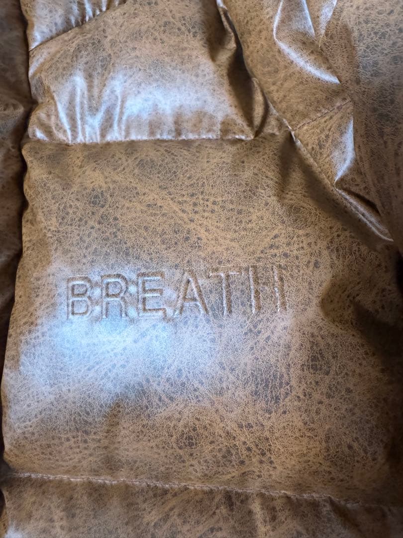 breath transfer leather down Mサイズ badhop