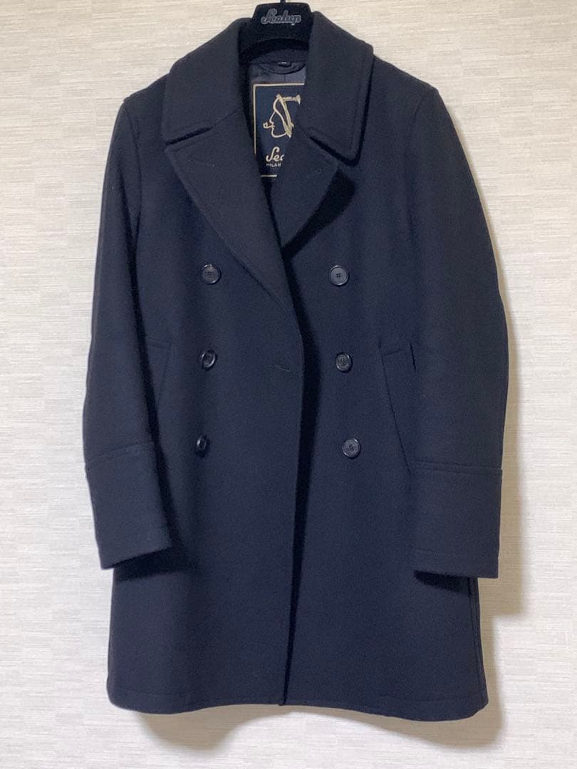 Sealup シーラップ ピーコート GENOVA ウールメルトンロングPコート