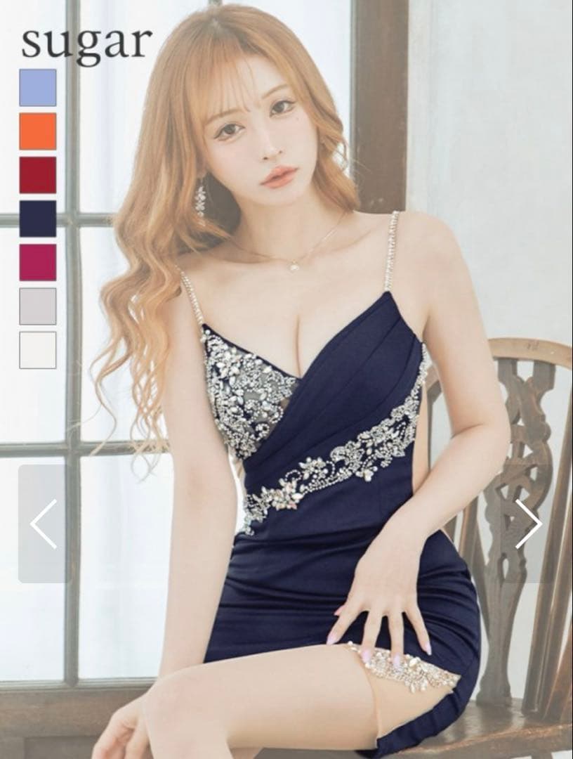 シュガードレス　ネイビー