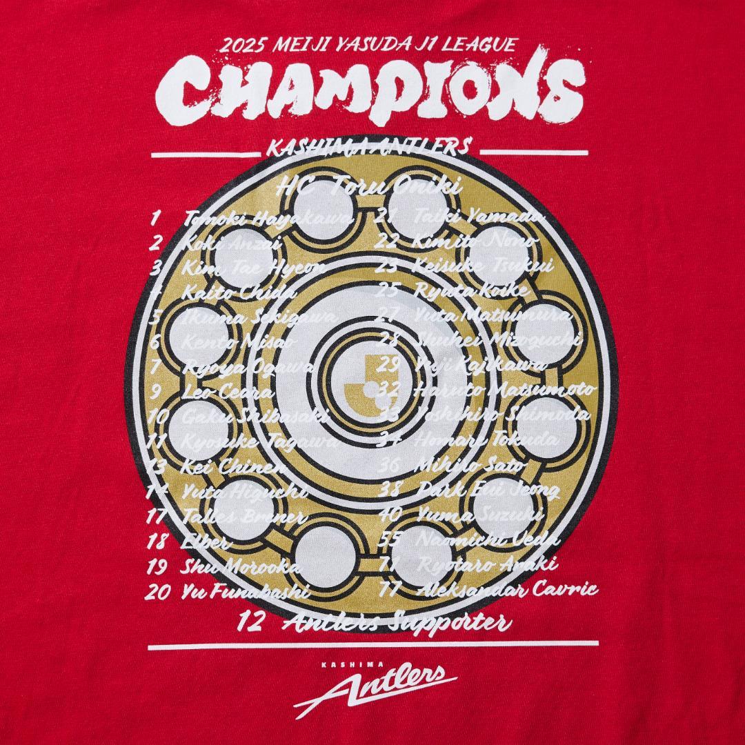 だ*✨様 三竿 健斗選手のサイン入り「25Ｊ１リーグ優勝記念Tシャツ」