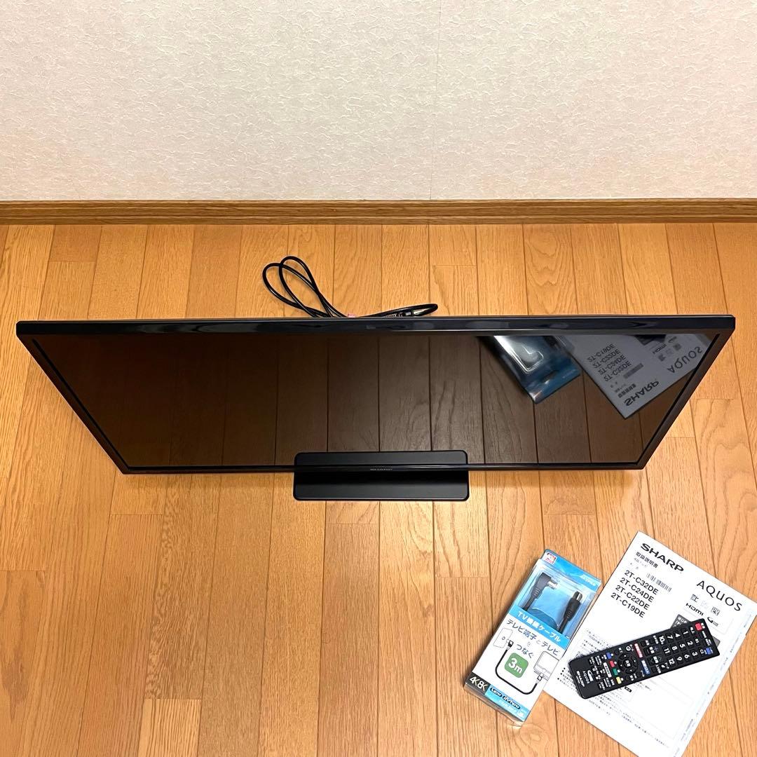 シャープアクオス液晶テレビ　32V型 2T-C32DC 2021年製