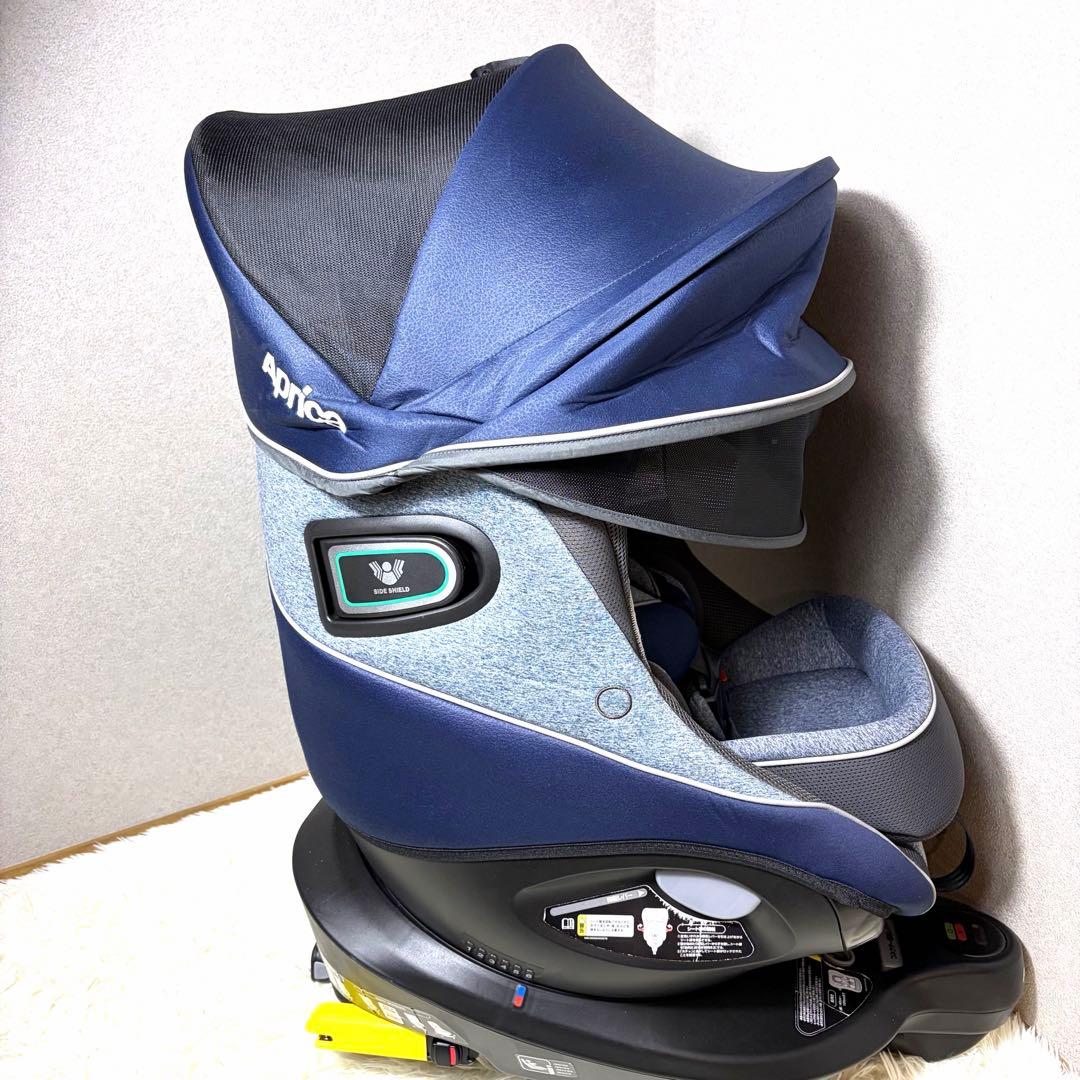 【極美品】Aprica アップリカ クルリラ プロテクト ISOFIX R129