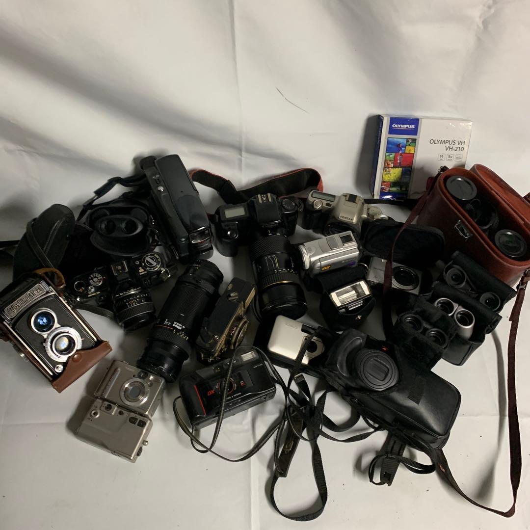 エゼザイさま　デジカメ　レフ　カメラ・レンズ・双眼鏡まとめセット