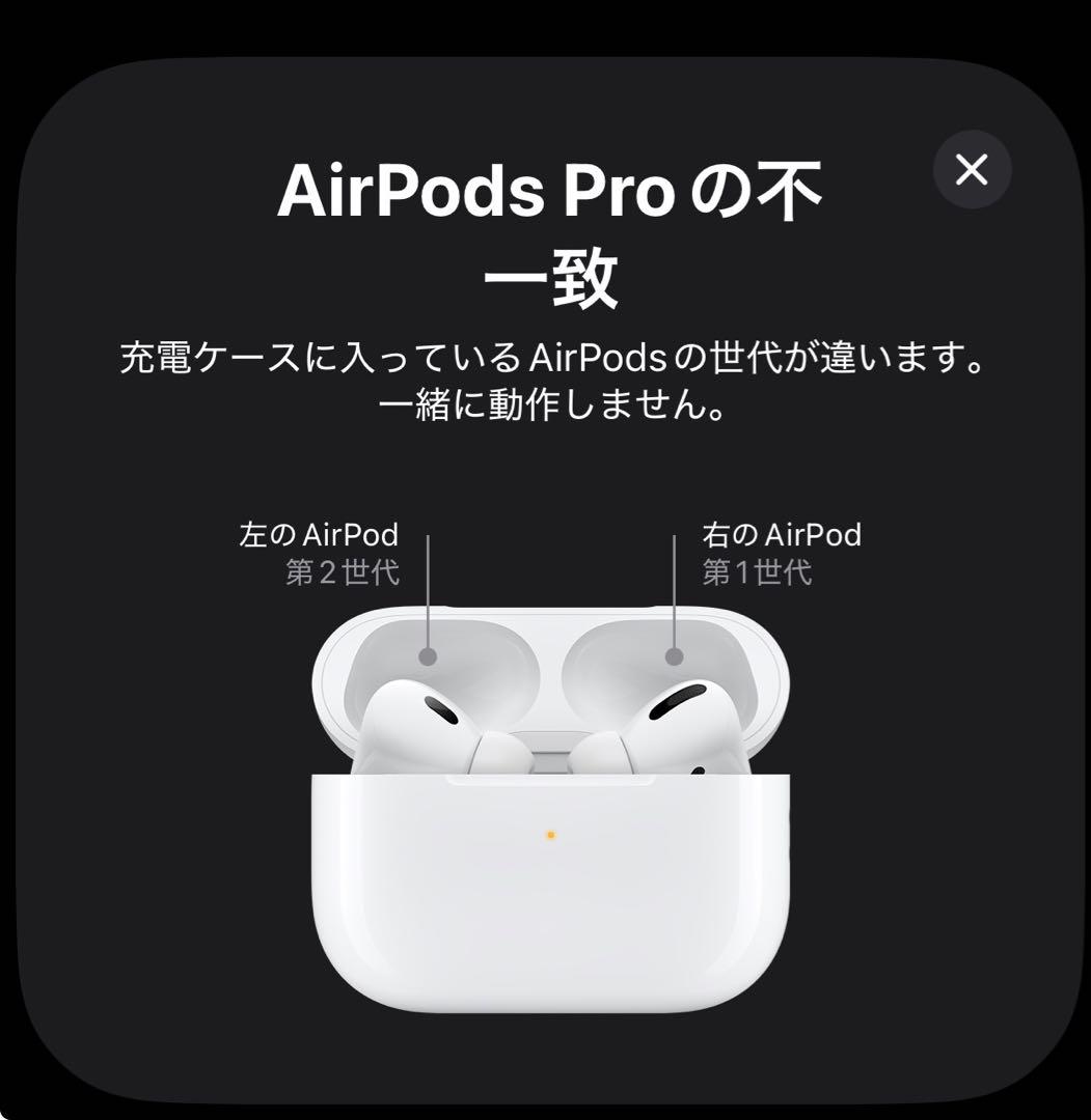 訳あり。AirPods Pro2 ケース タイプC イヤホンはジャンク第2世代