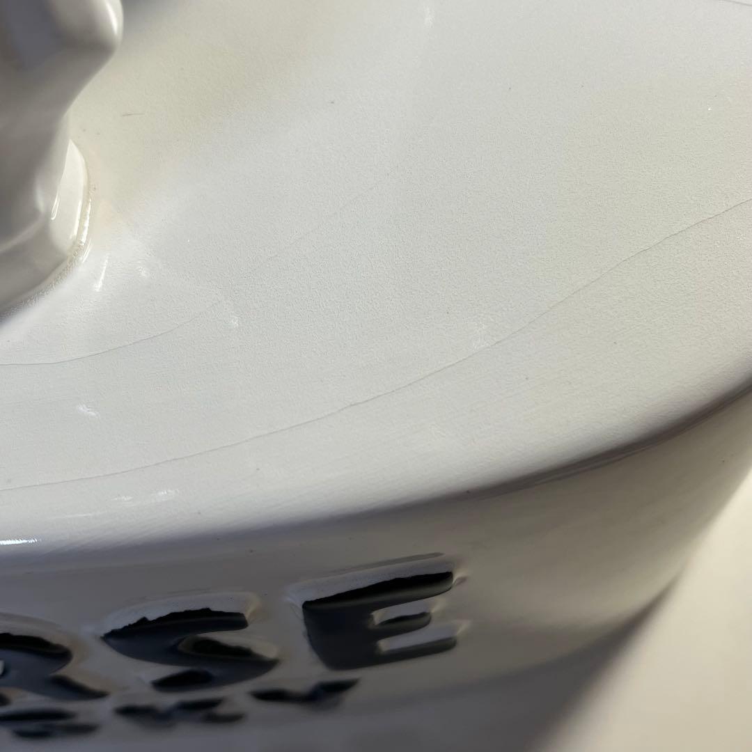 【新品、非売品】ホワイトホース　陶器　置き物　置物　ウイスキー　ノベルティ　大型