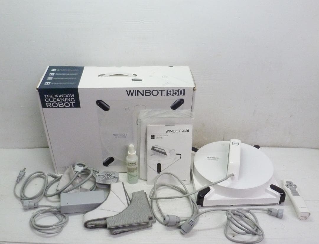ECOVACS エコバックス WINBOT950 窓用ロボット掃除機 窓拭き