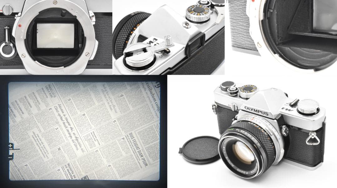 OLYMPUS M-1 F.ZUIKO AUTO-S 50mm 1.8 希少