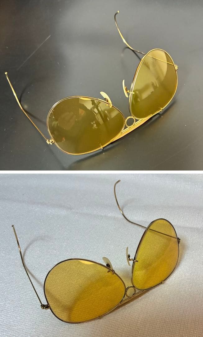 【希少美品】70s B&L RAY-BAN USAシューター縄手/カリクローム