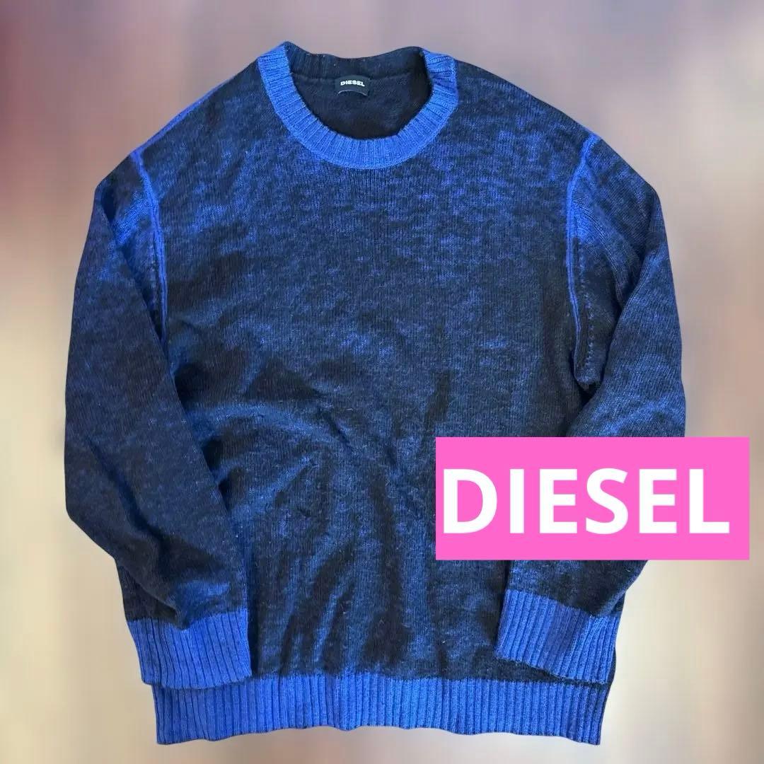 T*I様 diesel 青ニット