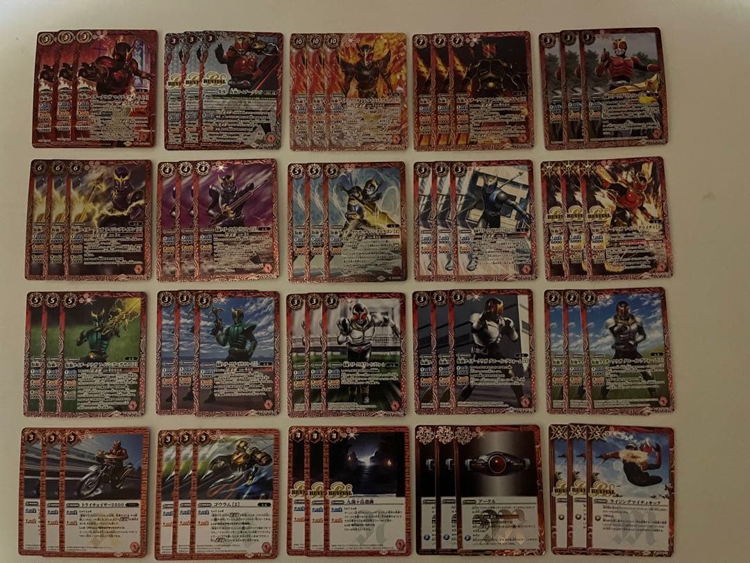 バトスピ　仮面ライダークウガ　デッキパーツ
