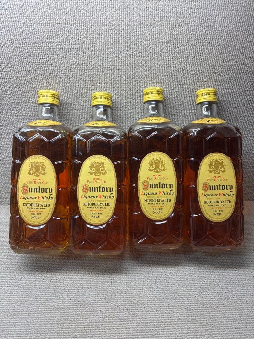 サントリー 角瓶復刻版 4本セット 未開封 ウイスキー　飲食店限定品